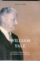 William Yale : Witness to partition in the Middle East, WWI-WWII /