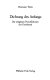 Dichtung des Anfangs : die religi�osen Protofiktionen der Goethezeit /