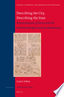 Describing the city, describing the state : representations of Venice and the Venetian Terraferma in the Renaissance /