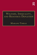 Welfare, inequality and resource depletion : a reassessment of Brazilian economic growth /