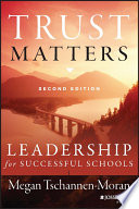 Trust matters : leadership for successful schools /