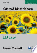 Cases and materials on EU law /