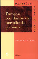 Europese coördinatie van aanvullende pensioenen /