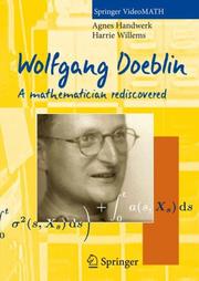 Wolfgang Doeblin : a mathematician rediscovered /